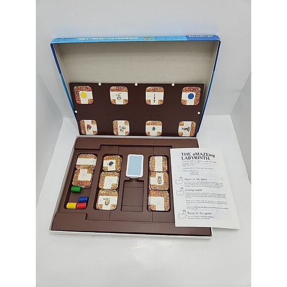 The Amazing Labyrinth 1988 Ravensburger Board Game A Maze Ing 100% COMPLETE - Picture 7 of 8